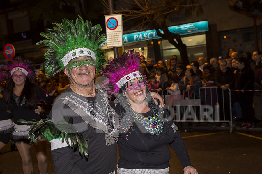 Rua del Carnaval de Les Roquetes del Garraf 2017